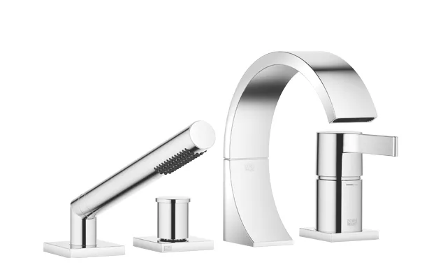 Wannen-Vierlochbatterie für Wannenrand- bzw. Fliesenrandmontage CYO Chrom 27632811 Wannen-Vierlochbatterie für Wannenrand- bzw. Fliesenrandmontage CYO Chrom 27632811