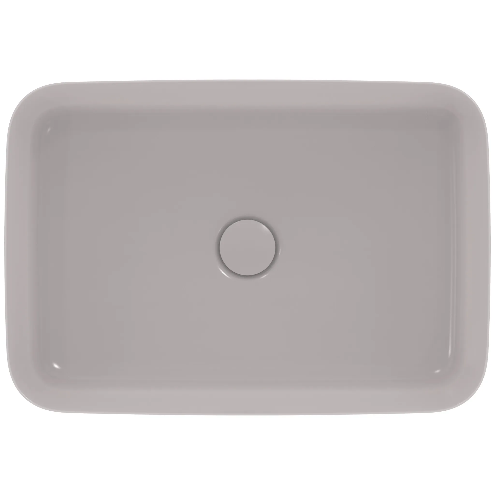 Waschbecken „Ipalyss“ 55 × 38 × 12,5 cm in Betongrau