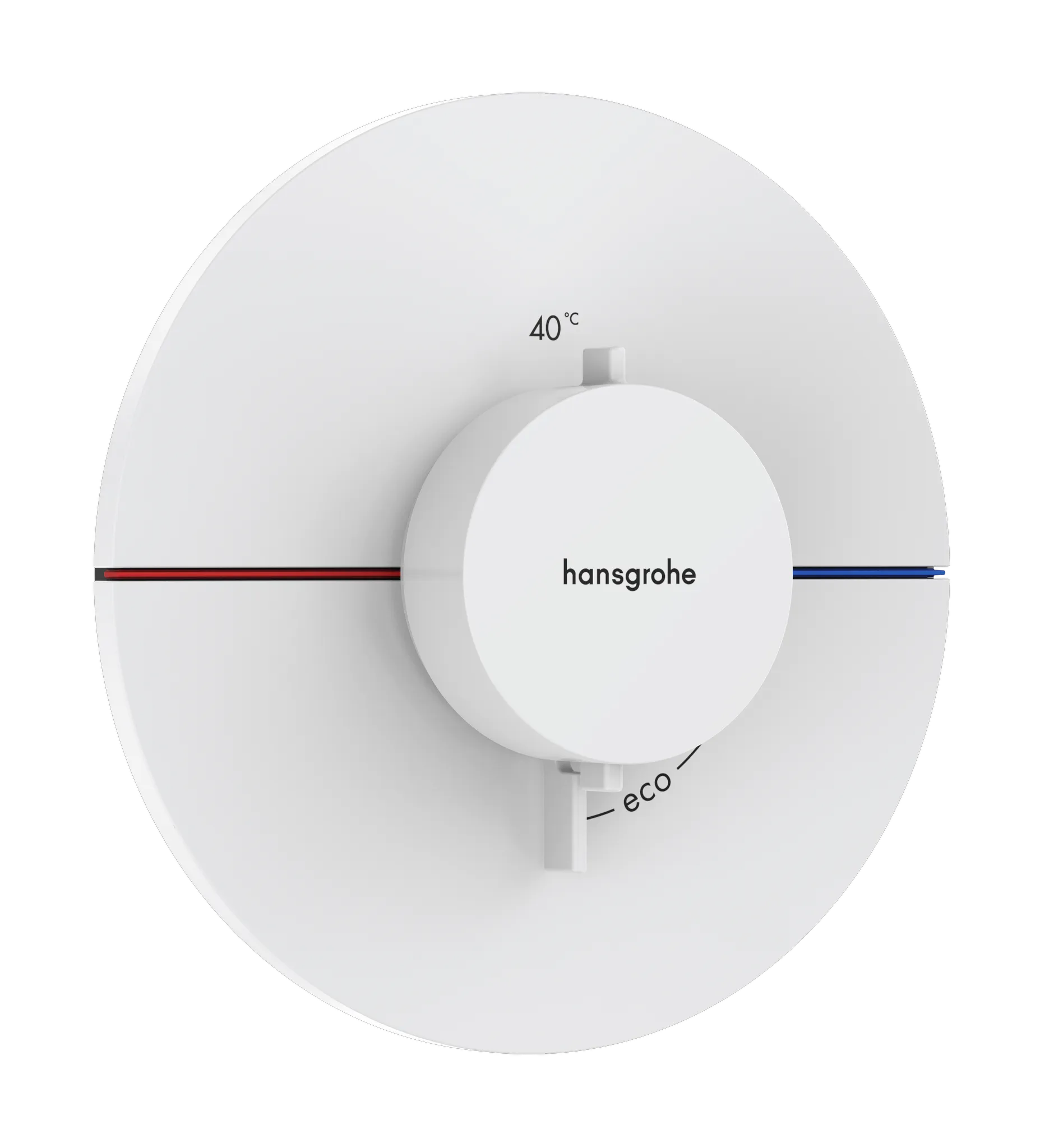 Hansgrohe ShowerSelect Comfort S Thermostat Unterputz, Mattweiß Hansgrohe ShowerSelect Comfort S Thermostat Unterputz, Mattweiß