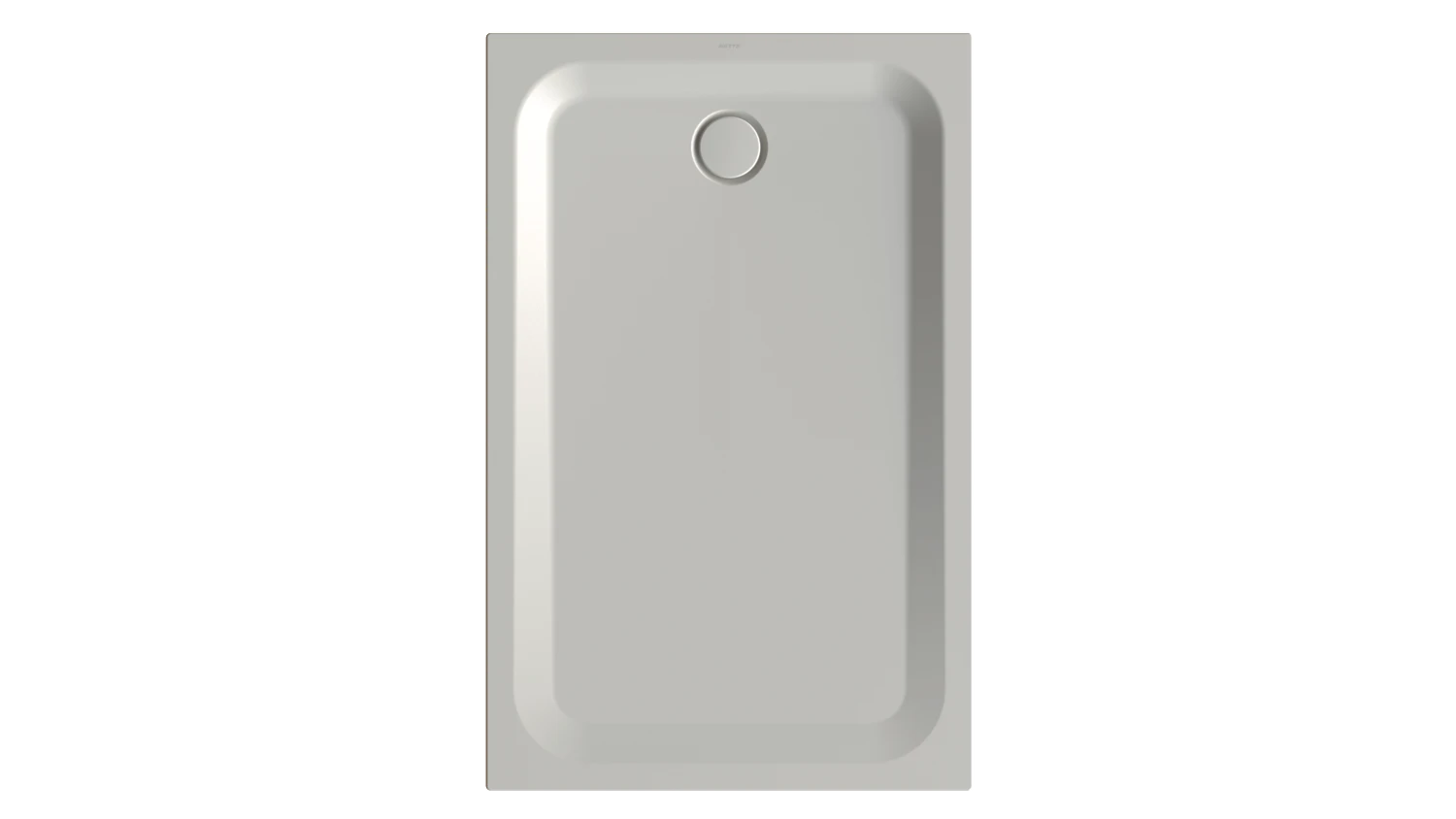 Bette rechteck Duschwanne „BetteUltra“ 1400 × 900 mm ohne Oberflächenbeschichtung, mit BetteGlasur Plus, ohne Wannenträger, in Silver