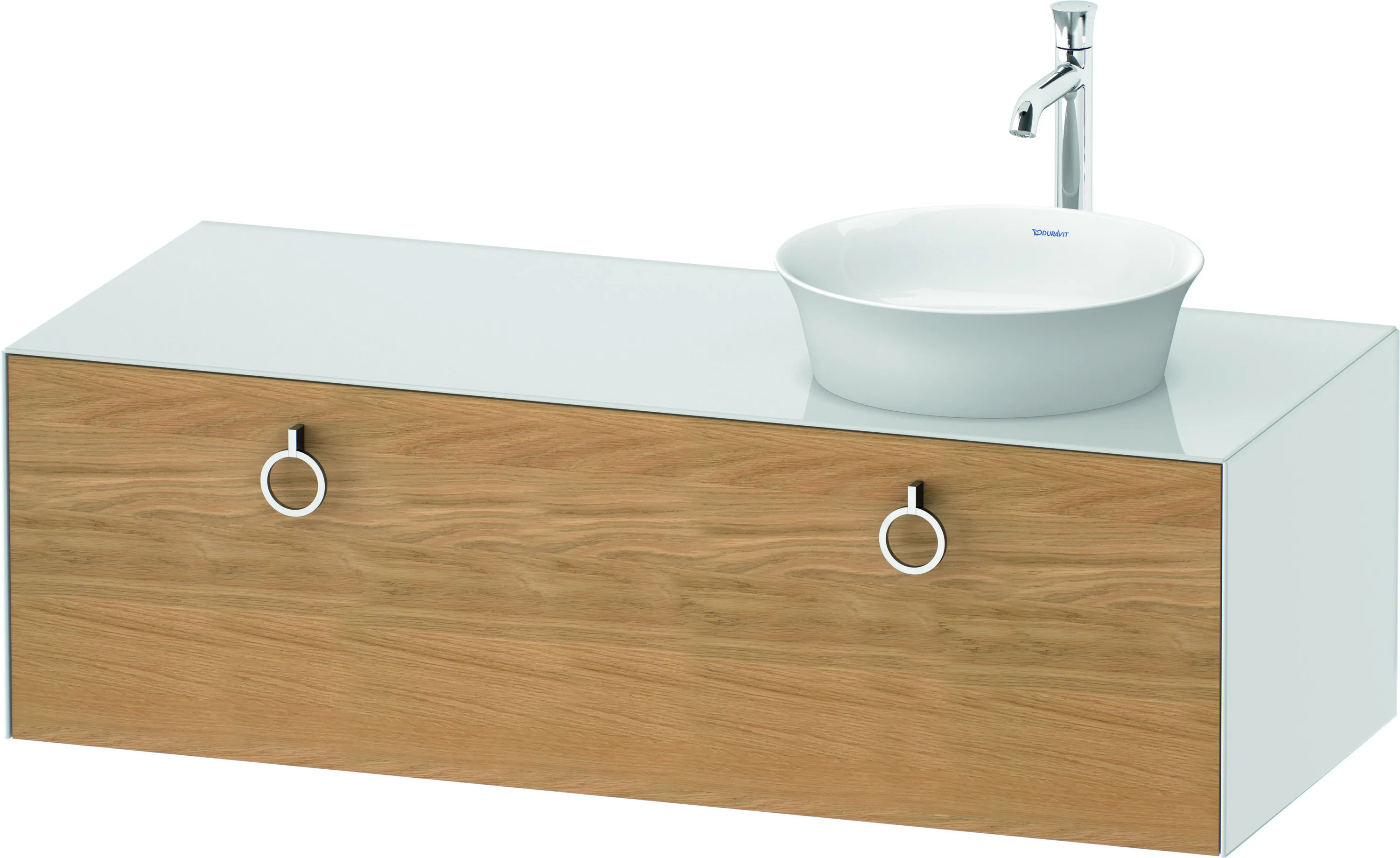 Duravit Waschtischunterschrank „White Tulip“, mit Beleuchtung