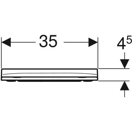 Geberit WC-Sitz ehemals Keramag „Smyle Square“ schmales Design, Sandwichform, Befestigung von oben Geberit WC-Sitz ehemals Keramag „Smyle Square“ schmales Design, Sandwichform, Befestigung von oben