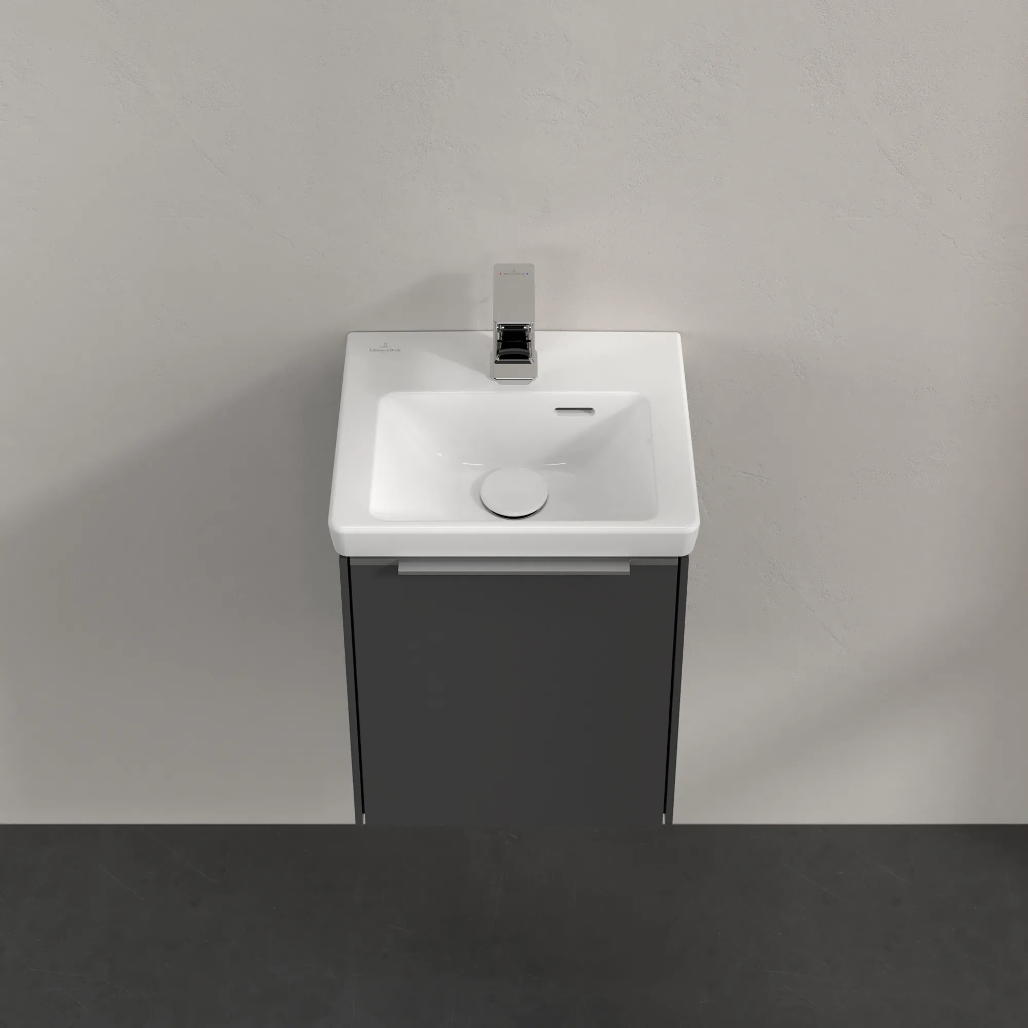 Villeroy & Boch Subway 3.0 Waschbeckenunterschrank C58300, 351 x 429 x 309 mm, Graphite