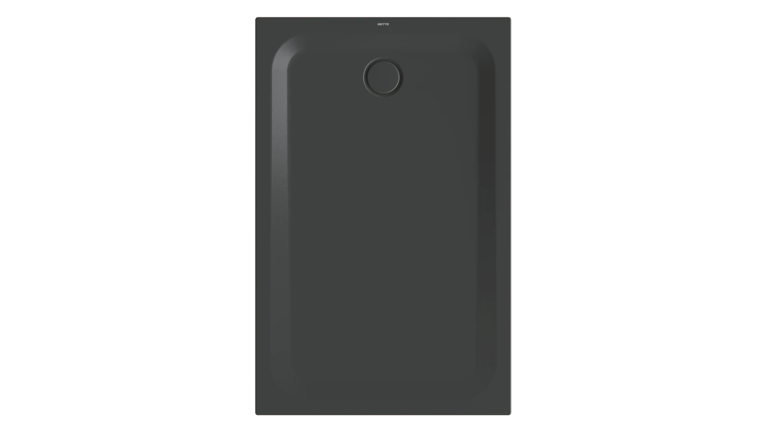 Bette rechteck Duschwanne „BetteUltra“ 1400 × 900 mm ohne Oberflächenbeschichtung, ohne Oberflächenveredelung, ohne Wannenträger, in Ebony