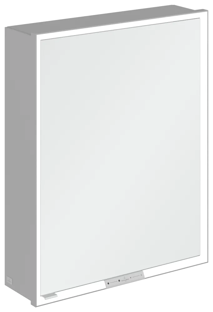 Villeroy & Boch Aufputz-Spiegelschrank „My View+“ 600 × 750 × 168 mm in White Matt, Anschlag rechts, rechts