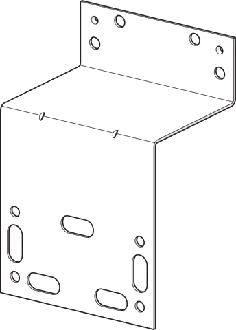 HA Montageplatte HANSAMATRIX 4405 abgewinkelt