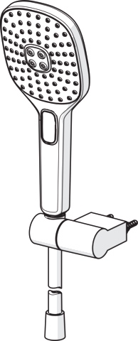 Handbrause „Activejet Style“ in Chrom Handbrause „Activejet Style“ in Chrom