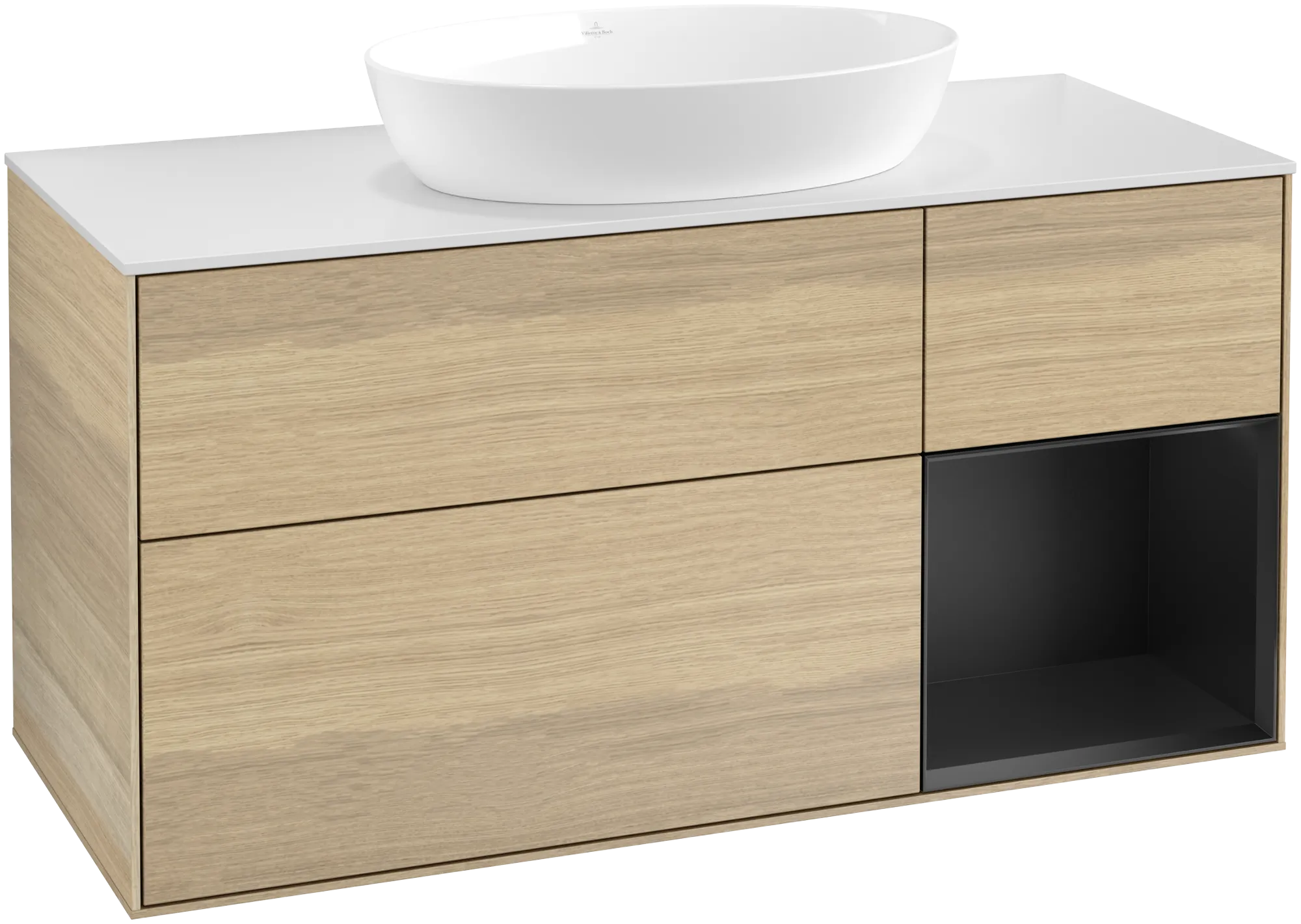 Villeroy & Boch Waschbeckenunterschrank Finion FA7, 1200x603x501mm, mit Beleuchtung