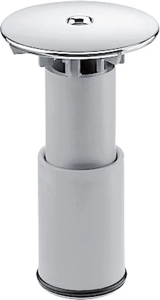 Hansgrohe Staro Ablaufgarnitur Duschwannen-Fertigset Starolift 52 Chrom, Edelstahl-Ablaufstopfen, Kunststoff-Siphon, Teleskop-Standrohr, 34,8 l/min Ablaufleistung bei 120 mm Wasserstand, 42,5 mm Ablaufrohr-Durchmesser