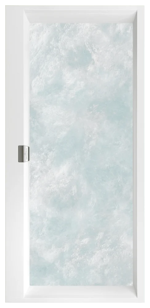 Villeroy & Boch Squaro Edge 12 Badewanne mit Whirlpoolsystem, 1600x750mm, Weiß Alpin
