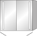 Sanipa Spiegelschrank „Alex“ 80 × 75 × 17,2 cm 