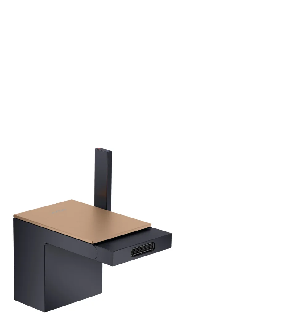 Hansgrohe AXOR MyEdition Platte 117 mm Metall Brushed Red Gold abnehmbar