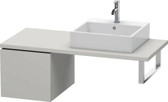 Duravit Unterschrank für Konsole „L-Cube“ 42 × 40 × 54,7 cm Betongrau Matt