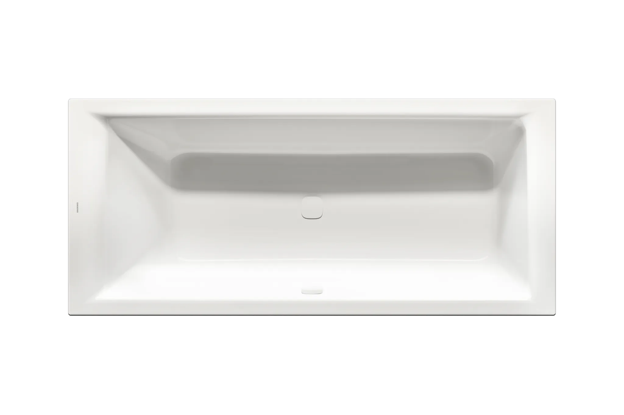 Kaldewei Badewanne „Puro Next Combi“ rechteck 1900 × 900 mm mit Überlaufbohrung, in alpinweiß