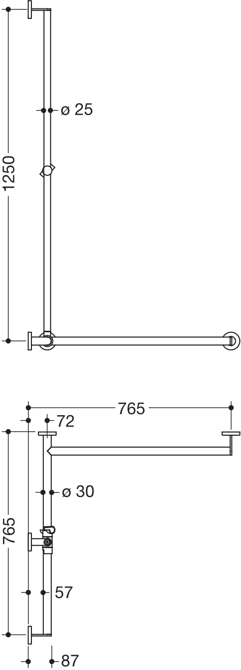 HEWI Haltegriff „System 900“