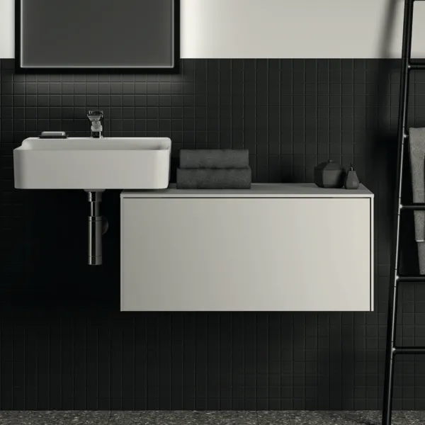 Ideal Standard Waschtischunterschrank „Conca“ 80,2 × 37 × 50,5 cm Weiß matt lackiert