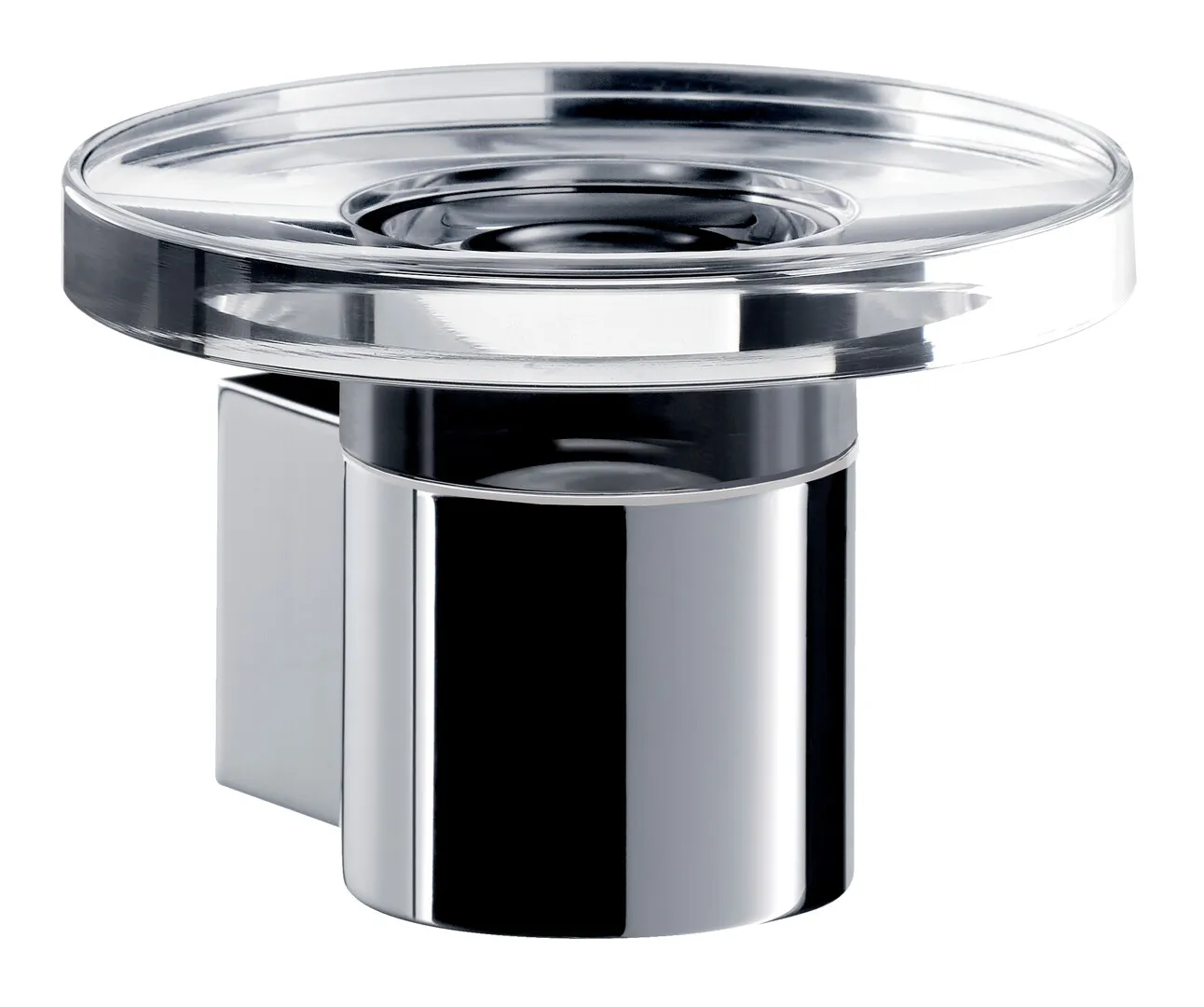 emco Seifenhalter „system 2“, Befestigung verdeckt 10,8 × 6,7 × 11 cm in chrom emco Seifenhalter „system 2“, Befestigung verdeckt 10,8 × 6,7 × 11 cm in chrom