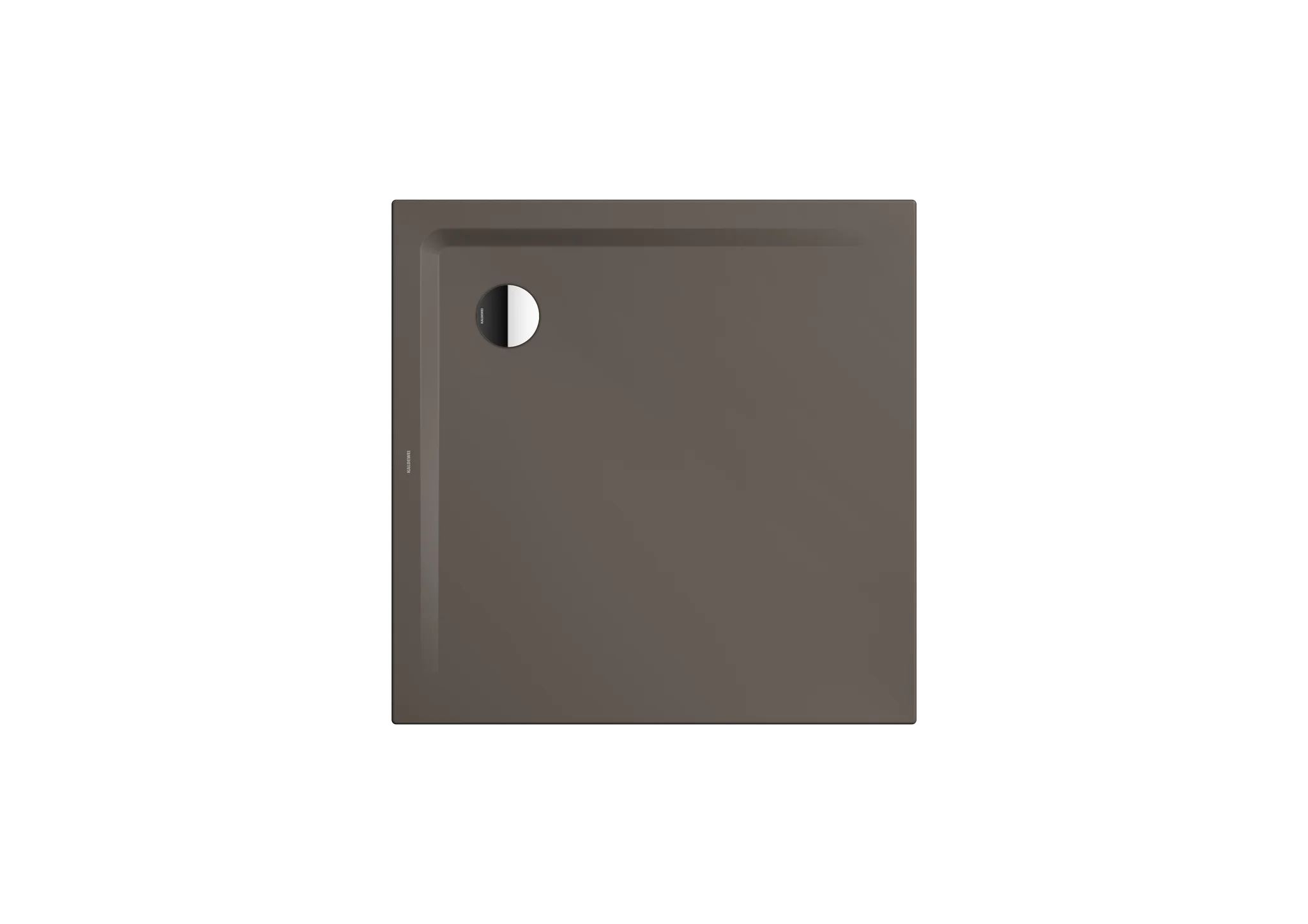 Kaldewei SUPERPLAN Duschfläche mit Wannenträger, 1200x1200 mm, warm grey 80, Secure Plus Antislip, 25 mm tief Kaldewei SUPERPLAN Duschfläche mit Wannenträger, 1200x1200 mm, warm grey 80, Secure Plus Antislip, 25 mm tief