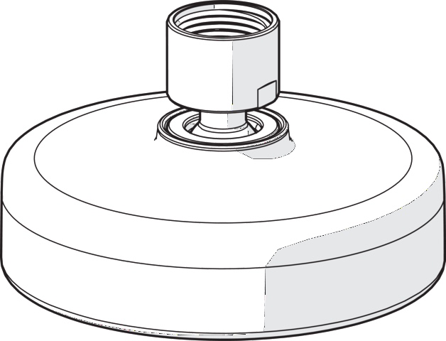 HansaMEDIJET Kopfbrause HansaMEDIJET 4429 1-strahlig d 95 mm DN15 Chrom HansaMEDIJET Kopfbrause HansaMEDIJET 4429 1-strahlig d 95 mm DN15 Chrom