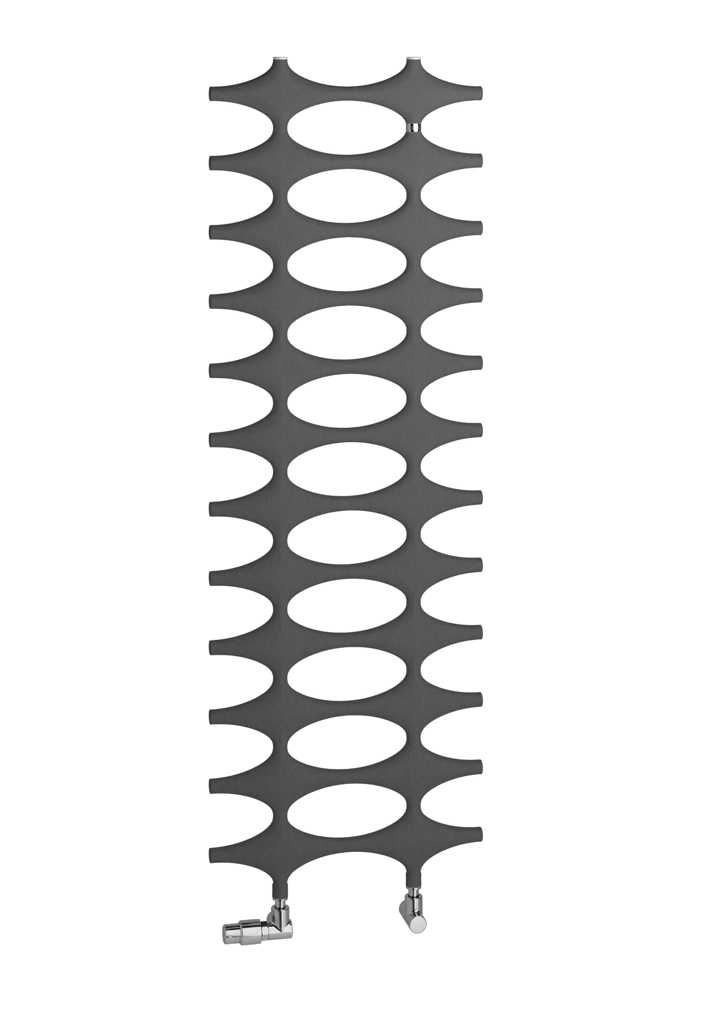 Kermi Design-Elektroheizkörper „Ideos®“ 75,8 × 115,1 cm in Graphit Metallic