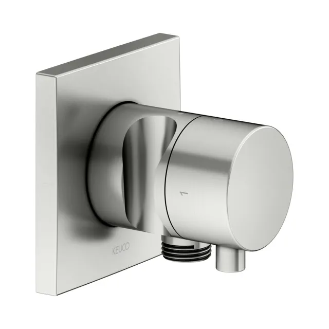 KEUCO IXMO Ab- und Umstellventil Unterputz für 2 Verbraucher mit Schlauchanschluss und Brausehalter KEUCO IXMO Ab- und Umstellventil Unterputz für 2 Verbraucher mit Schlauchanschluss und Brausehalter