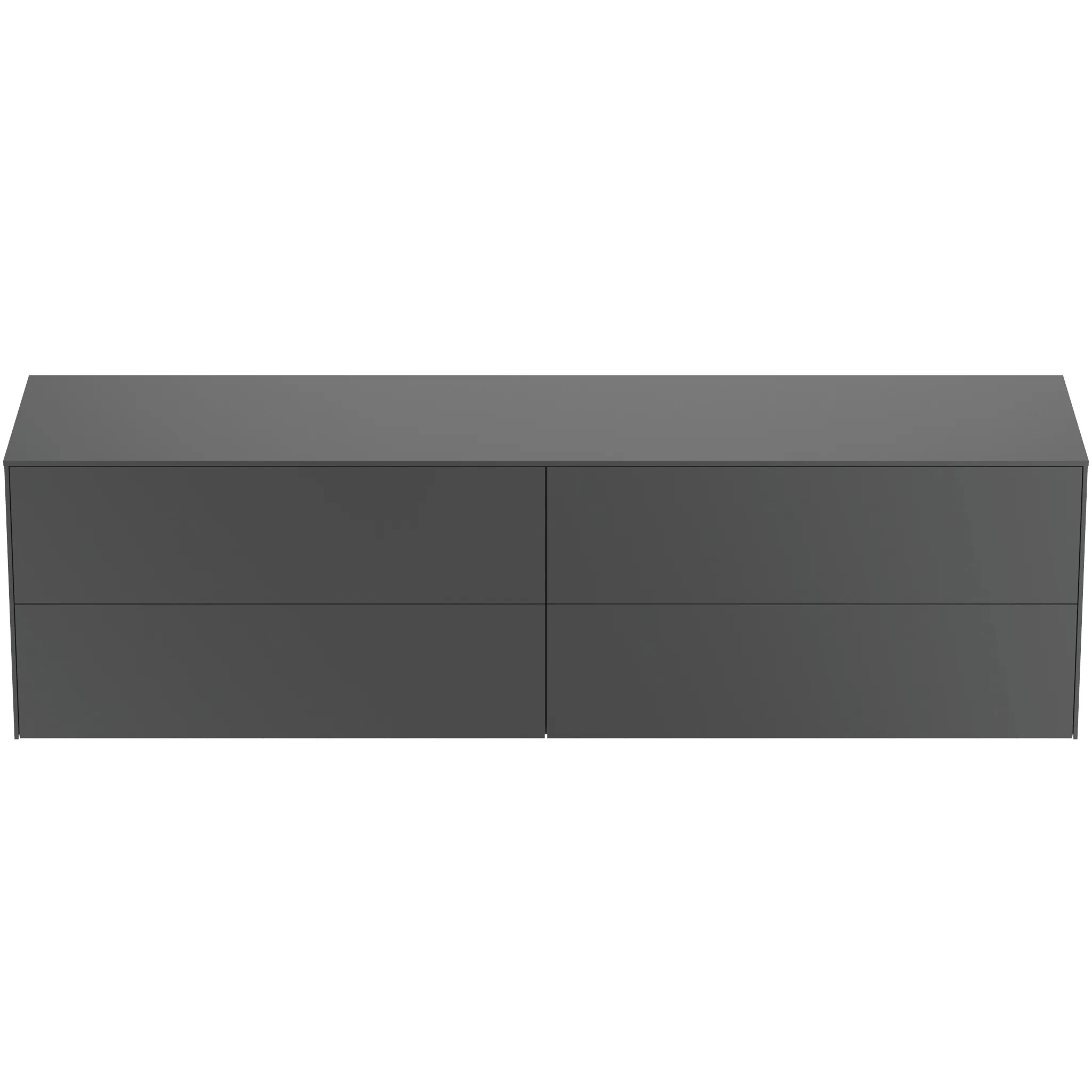 Ideal Standard Waschtischunterschrank Conca, 4 Auszüge, Anthrazit Ideal Standard Waschtischunterschrank Conca, 4 Auszüge, Anthrazit