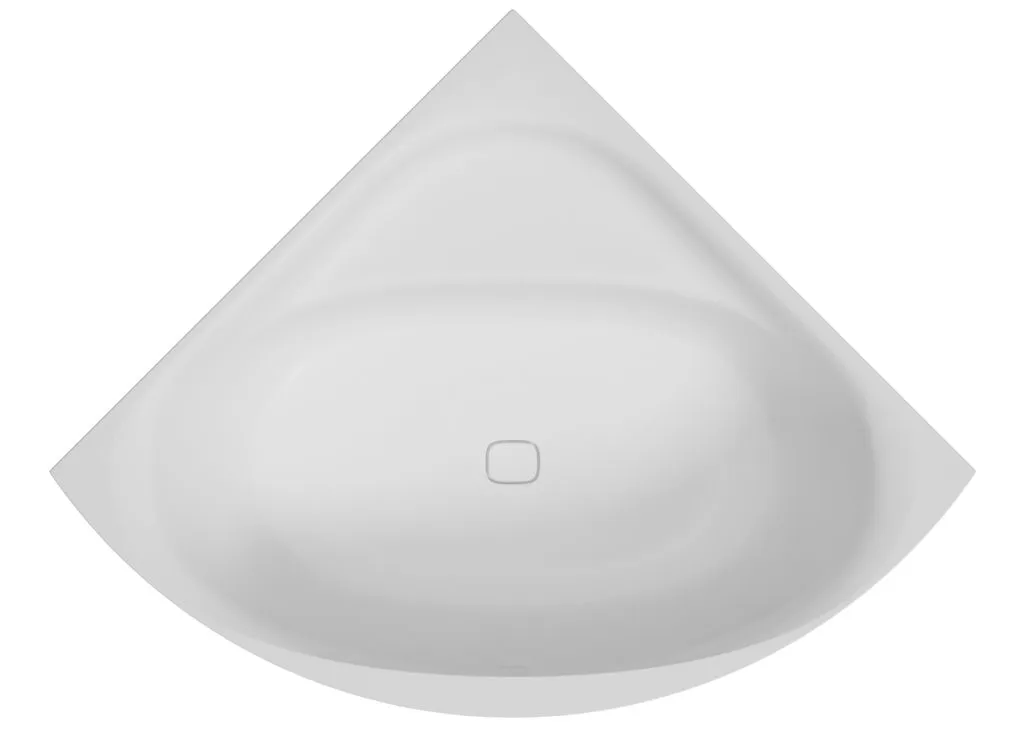 Hoesch Badewanne „iSensi“ eck 150 × 150 cm in Weiß Whirlsystem: ohne Whirlsystem Hoesch Badewanne „iSensi“ eck 150 × 150 cm in Weiß Whirlsystem: ohne Whirlsystem