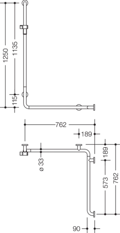 HEWI Haltegriff „Serie 805“