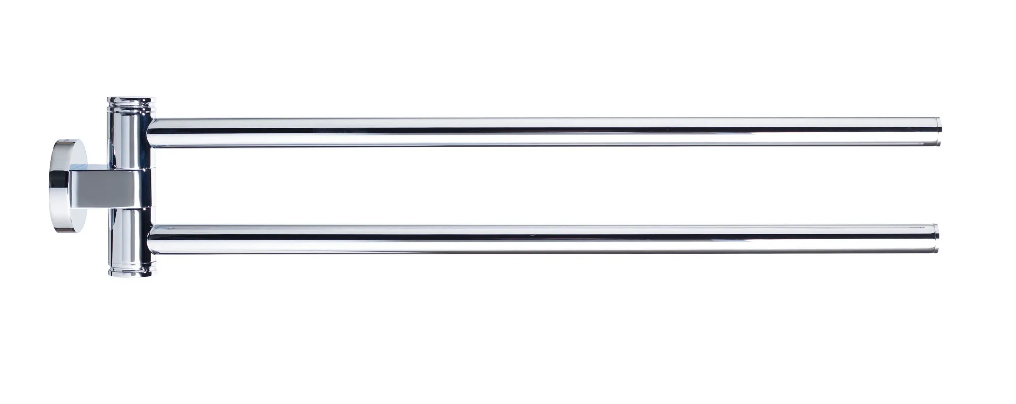 Duravit Handtuchhalter „D-Code“, Befestigung sichtbar, 2-armig 5 × 9 × 44,7 cm in chrom Duravit Handtuchhalter „D-Code“, Befestigung sichtbar, 2-armig 5 × 9 × 44,7 cm in chrom