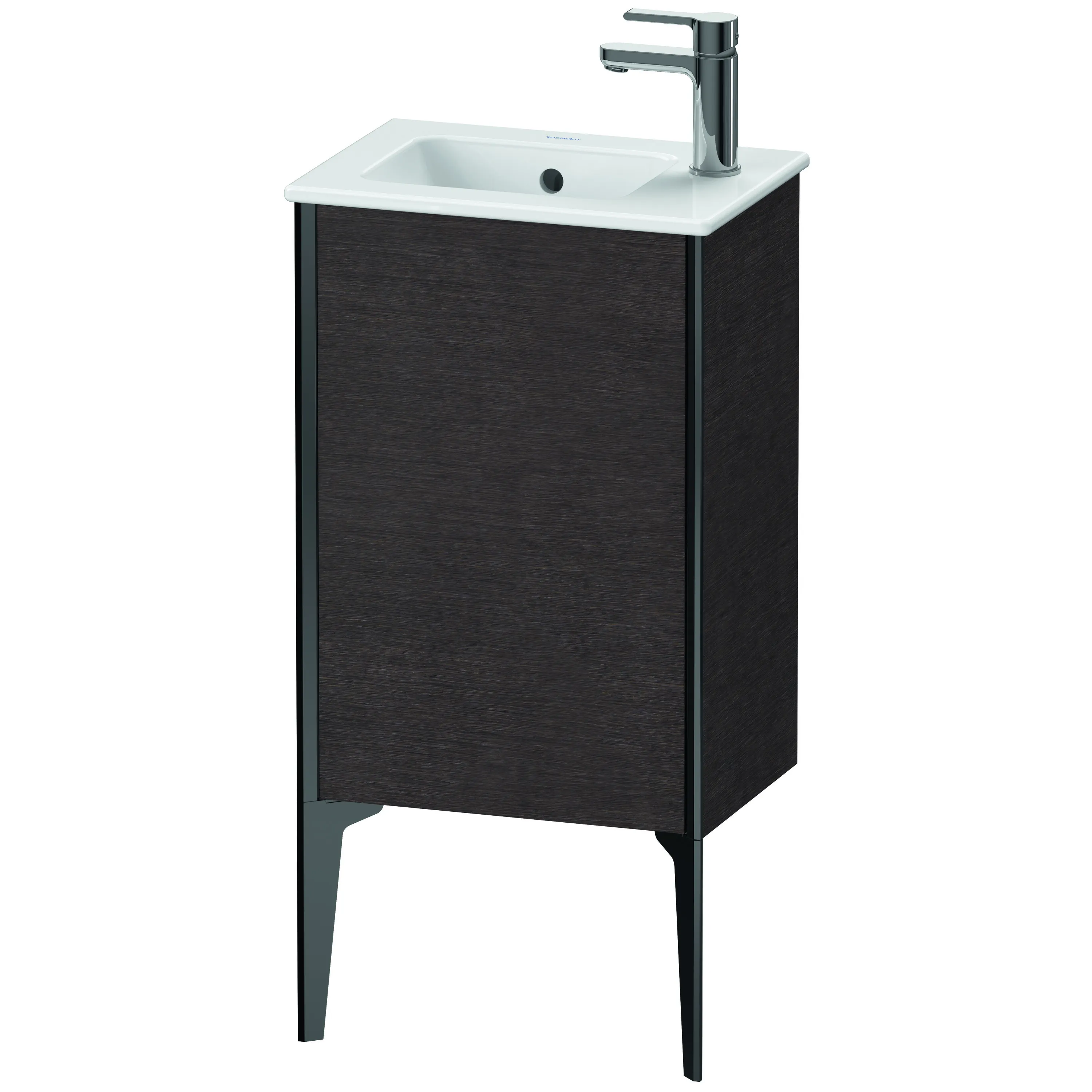 Duravit Waschtischunterschrank bodenstehend „XViu“ 41 × 59,4 × 29 cm in Eiche Dunkel gebürstet