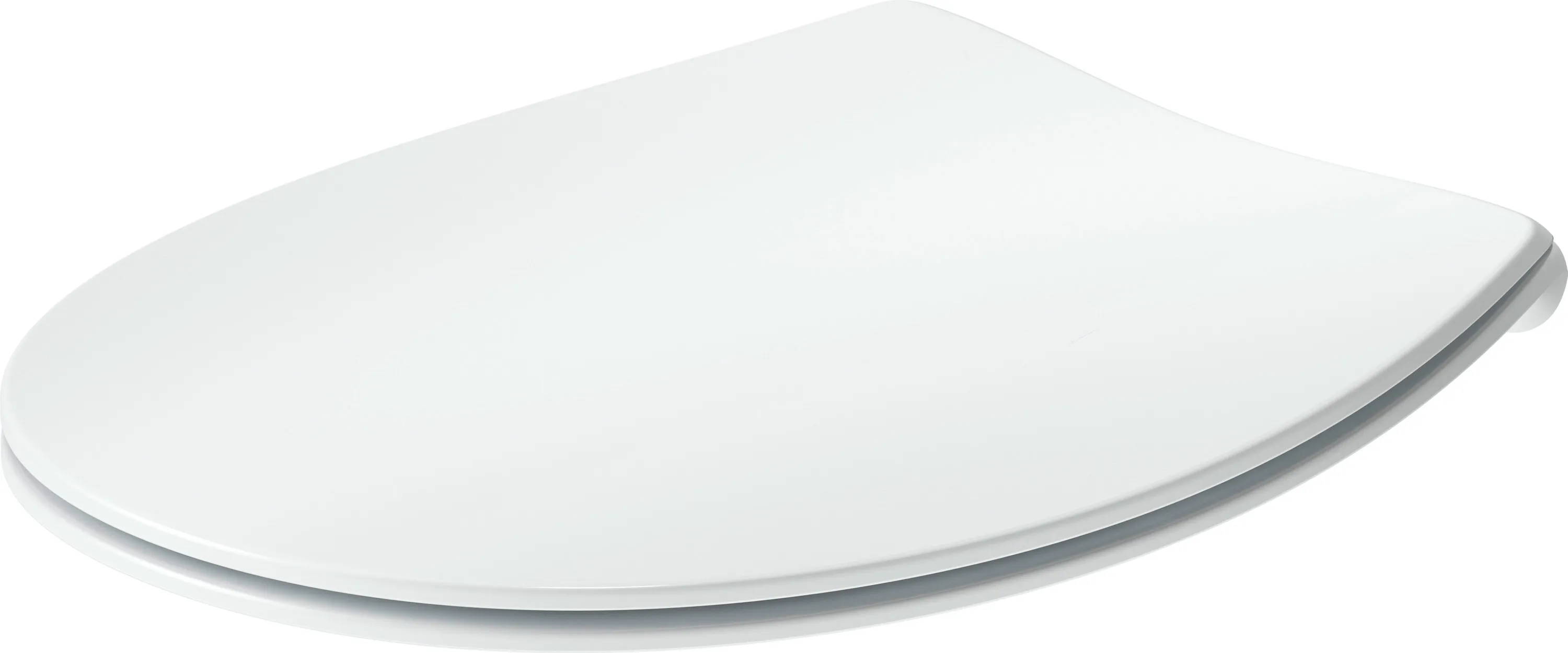 Duravit Univ. WC-Sitz Oval Tief 448mm, Ülap., Absenkaut.,abnehmb.,Scharn. Edelst.,Weiß