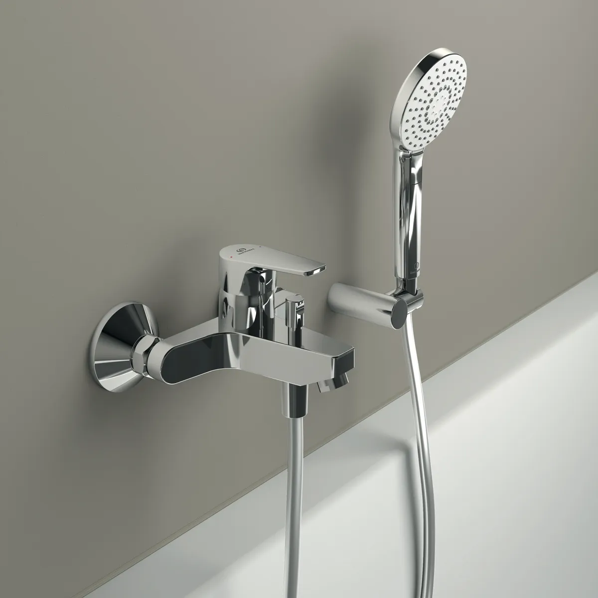 Badearmatur Aufputz Cerafine D, Ausladung 156mm, Chrom Badearmatur Aufputz Cerafine D, Ausladung 156mm, Chrom