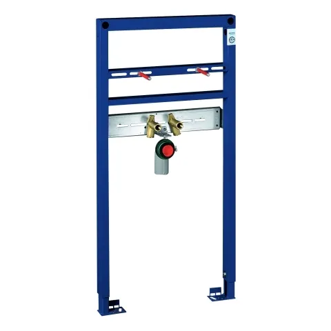 Waschtisch-Element Rapid SL 38541, 1,00 m Bauhöhe, für Einlochbatterie, für Vorwand- oder Ständerwandmontage, 2 schallgedämmte Armaturenanschlüsse DN 15, HT-Ablaufbogen DN 50 Waschtisch-Element Rapid SL 38541, 1,00 m Bauhöhe, für Einlochbatterie, für Vorwand- oder Ständerwandmontage, 2 schallgedämmte Armaturenanschlüsse DN 15, HT-Ablaufbogen DN 50