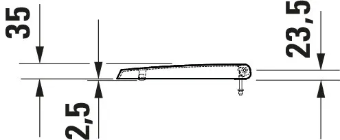 Duravit Urinaldeckel „ME by Starck“ 30,7 × 33,4 × 3,5 cm in Weiß Hochglanz Duravit Urinaldeckel „ME by Starck“ 30,7 × 33,4 × 3,5 cm in Weiß Hochglanz