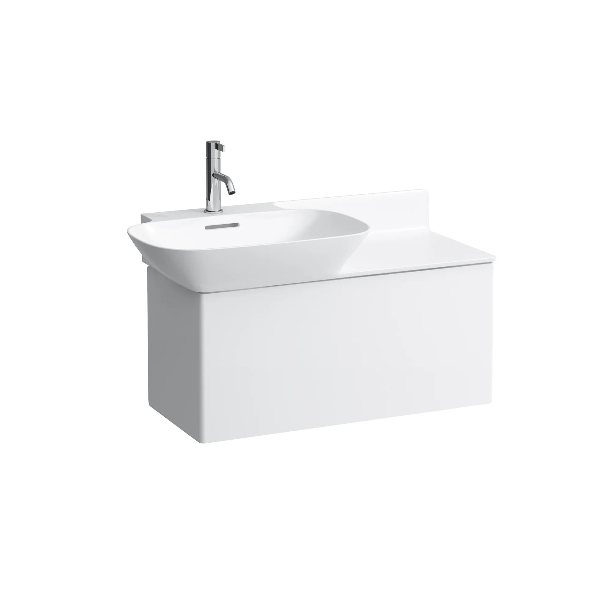 Laufen Waschtischunterbau INO 348x770x355, 1 Schublade, Weiß matt Laufen Waschtischunterbau INO 348x770x355, 1 Schublade, Weiß matt