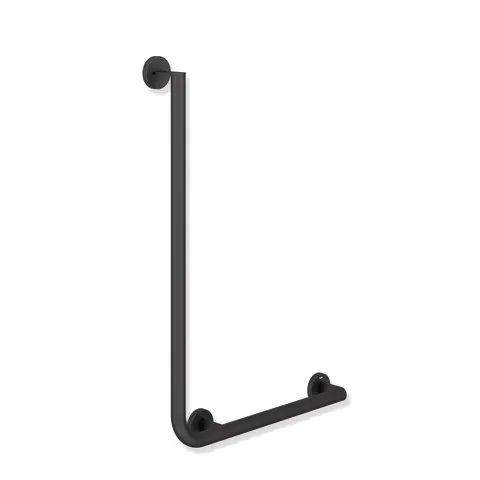 HEWI Haltegriff „System 900“ in Schwarz tiefmatt, Befestigung verdeckt HEWI Haltegriff „System 900“ in Schwarz tiefmatt, Befestigung verdeckt