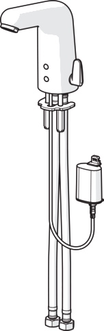 Hansa Waschtischarmatur, elektronisch „Medipro“ Ausladung 117 mm in Chrom Hansa Waschtischarmatur, elektronisch „Medipro“ Ausladung 117 mm in Chrom