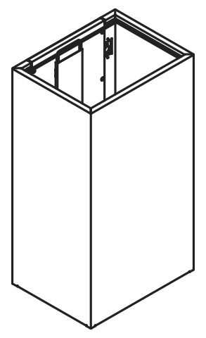 HEWI Papierabfallbehälter „System 900“ 26,3 cm