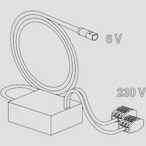 SANIT Netzteil ohne UP-Dose SANIT Netzteil ohne UP-Dose
