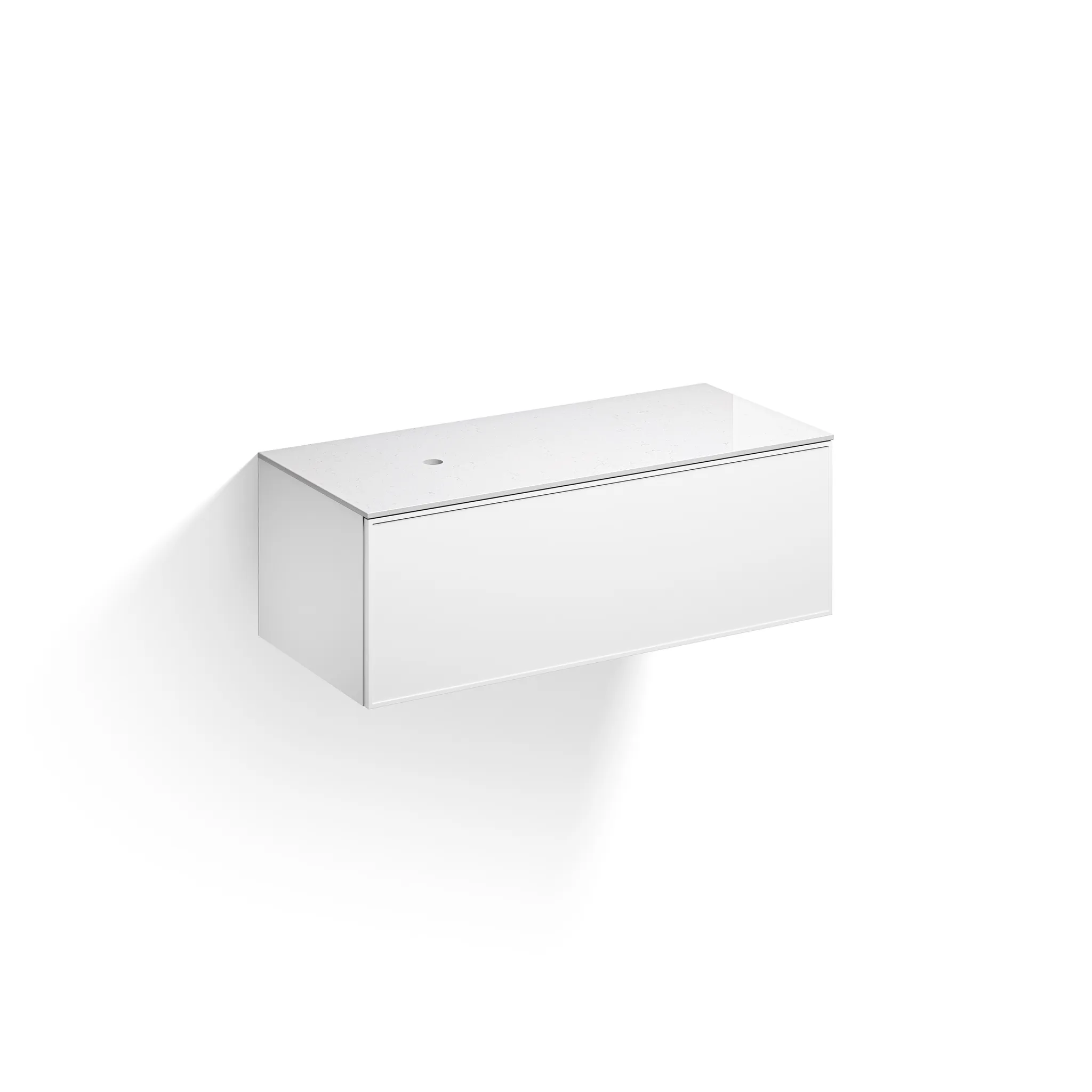 Alape Möbelmodul Arkta 1200x400 Carrara/Weiß