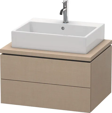 Duravit Waschtischunterschrank wandhängend „L-Cube“ 72 × 40 × 54,7 cm Leinen Duravit Waschtischunterschrank wandhängend „L-Cube“ 72 × 40 × 54,7 cm Leinen