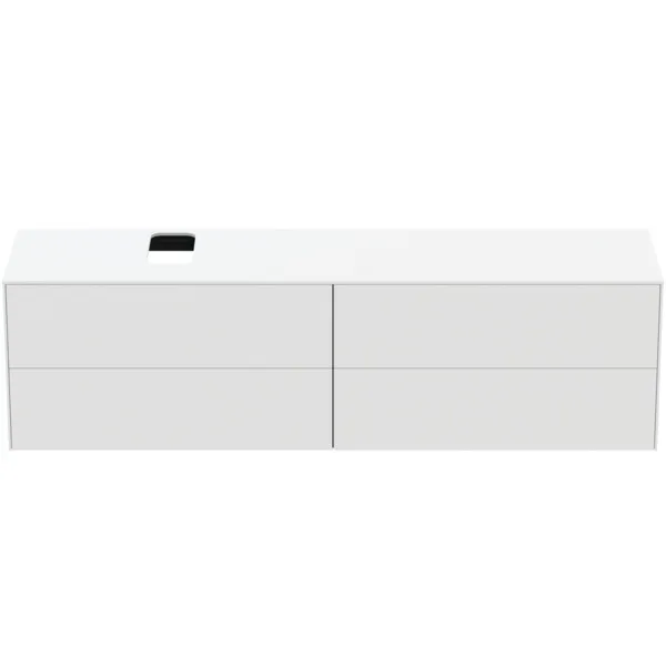 Ideal Standard Waschtischunterschrank „Conca“ 198,7 × 55 × 50,5 cm Weiß matt lackiert