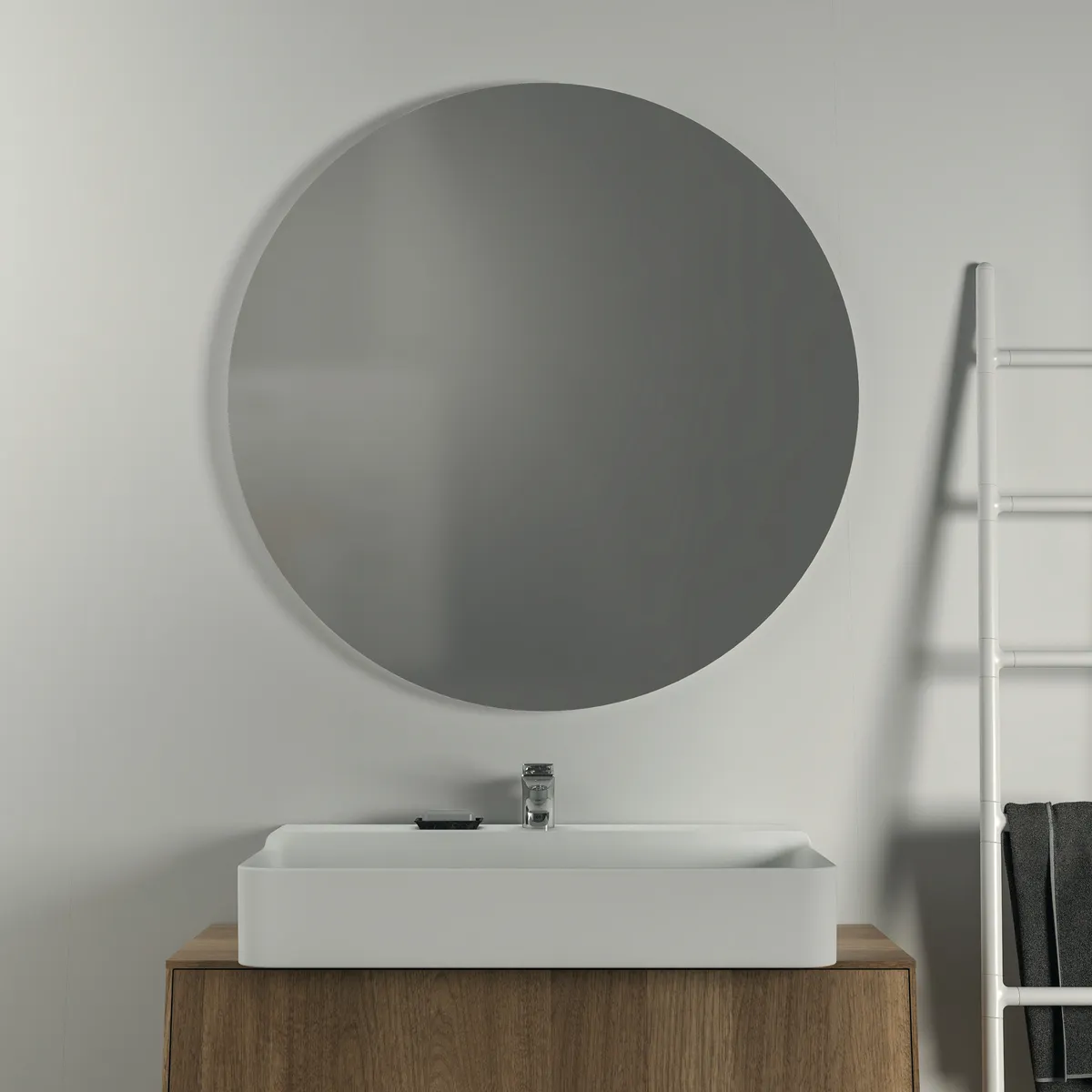 Ideal Standard Spiegel „Conca“ 100 × 100 cm Ideal Standard Spiegel „Conca“ 100 × 100 cm