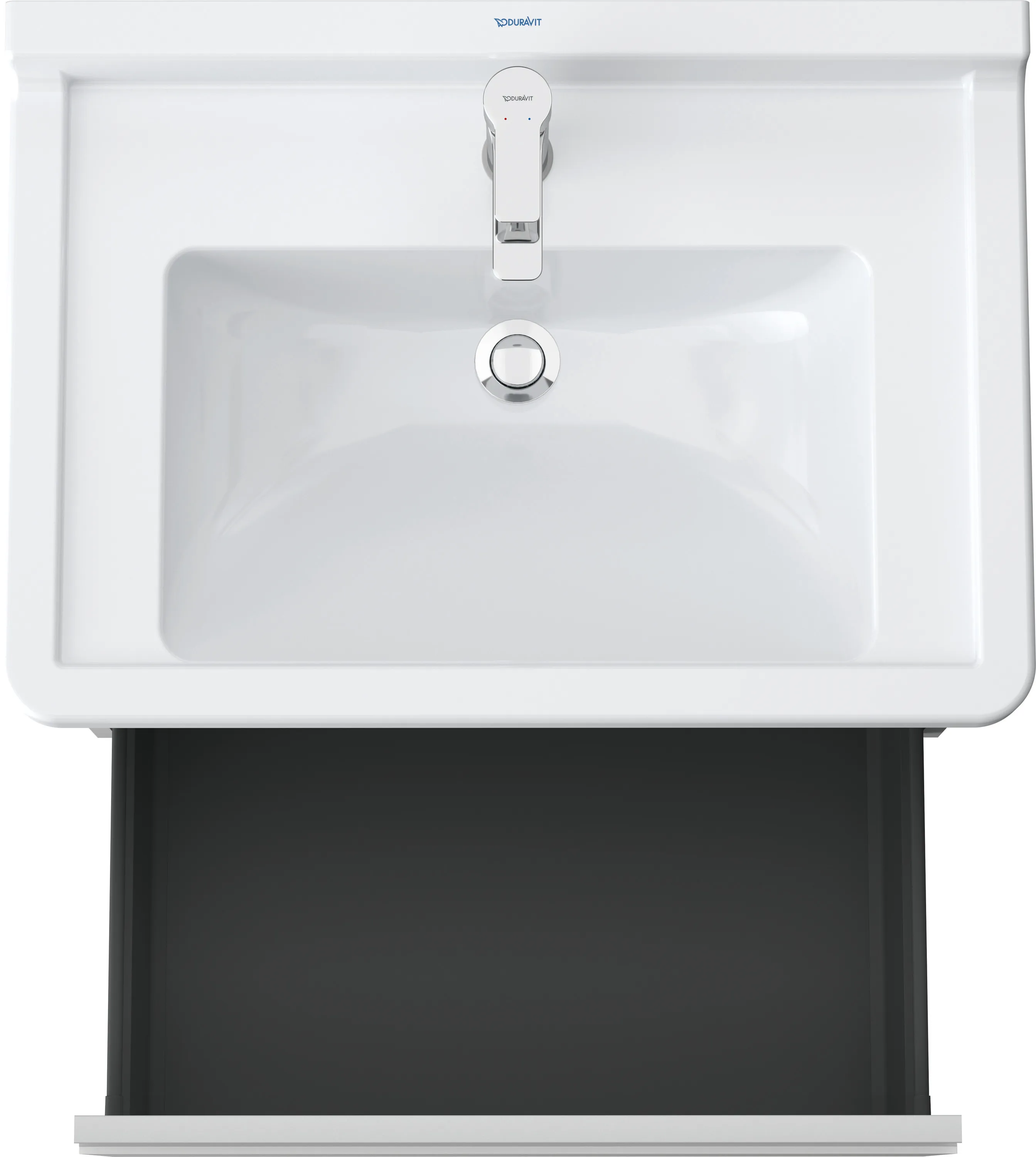 Duravit Waschtischunterschrank wandhängend „Ketho“ 65 × 41 × 45,5 cm Weiß Matt Duravit Waschtischunterschrank wandhängend „Ketho“ 65 × 41 × 45,5 cm Weiß Matt
