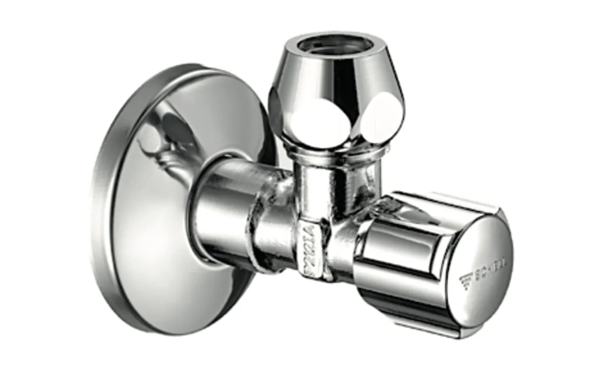 Eckventil mit Regulierfunktion COMFORT, COMFORT-Griff, Schubrosette Ø 54 mm, DN 15 G 1/2 AG mit ASAG easy, Ø 12 mm (DN 15 G 1/2 AG), chrom Eckventil mit Regulierfunktion COMFORT, COMFORT-Griff, Schubrosette Ø 54 mm, DN 15 G 1/2 AG mit ASAG easy, Ø 12 mm (DN 15 G 1/2 AG), chrom