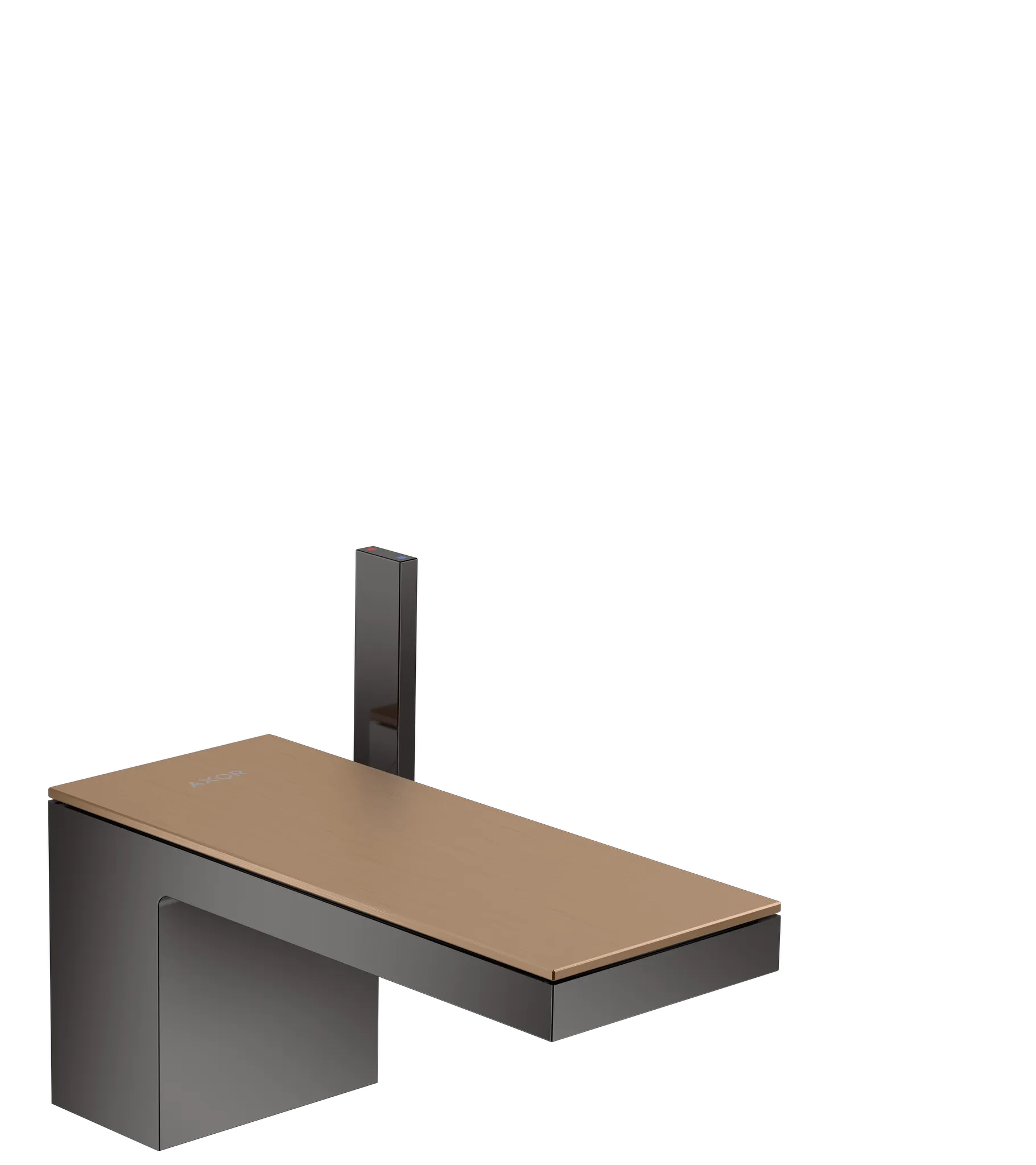 Hansgrohe AXOR MyEdition Mischer Platte 200 Brushed Red Gold Hansgrohe AXOR MyEdition Mischer Platte 200 Brushed Red Gold