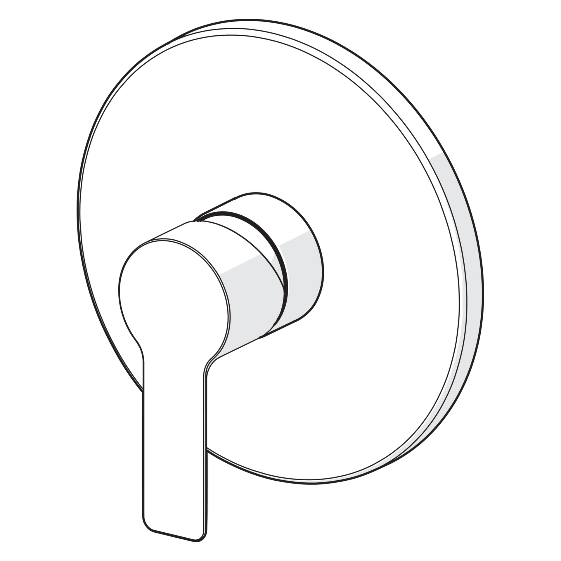 Einhebelmischer Fertigmontageset für Brausebatterie LIGNA 8387 Rosette rund Chrom Einhebelmischer Fertigmontageset für Brausebatterie LIGNA 8387 Rosette rund Chrom