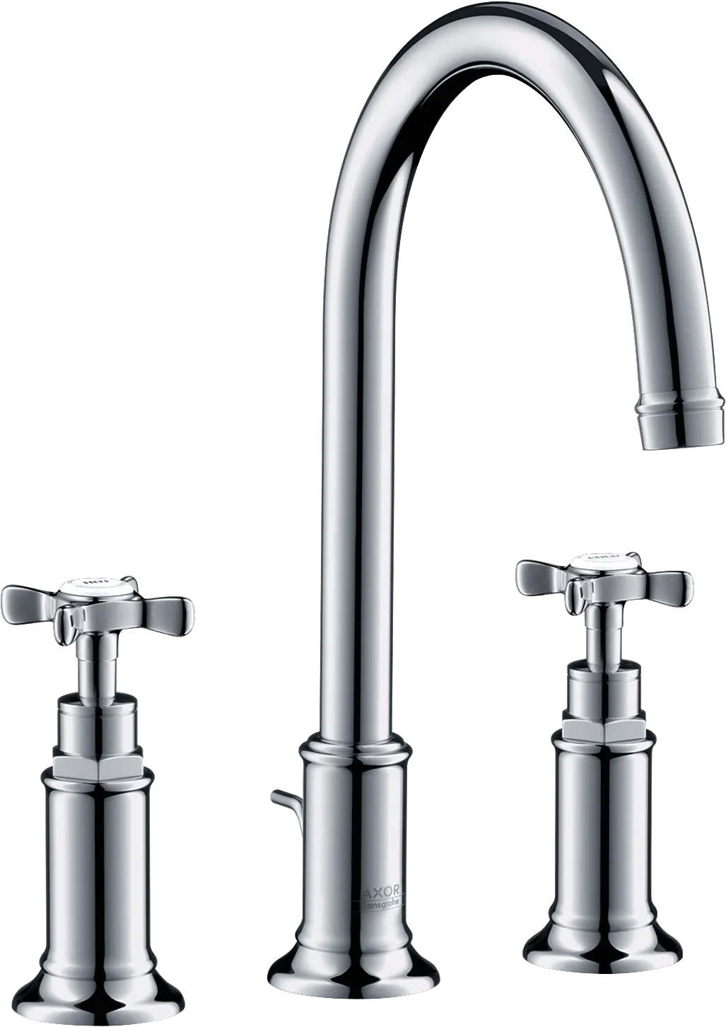 Hansgrohe AXOR Montreux 3-Loch Waschtischarmatur 180 Chrom Hansgrohe AXOR Montreux 3-Loch Waschtischarmatur 180 Chrom