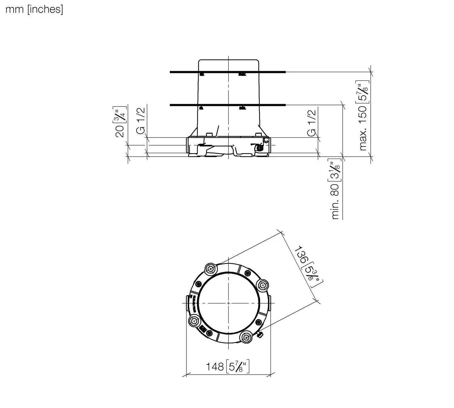 UP-Bodenbefestigung SERIENNEUTRAL 35945970 UP-Bodenbefestigung SERIENNEUTRAL 35945970