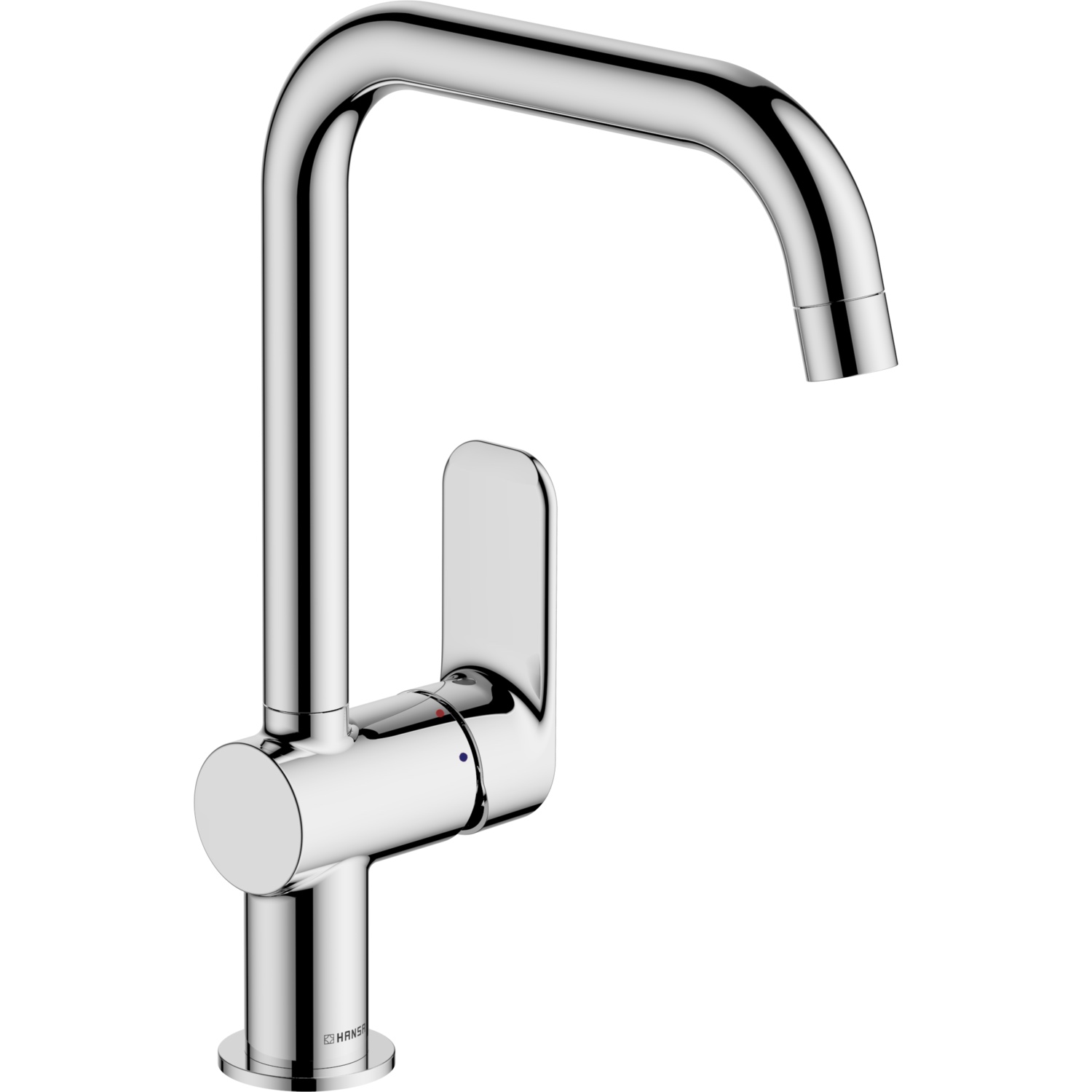 Hansa Einhand-Küchenarmatur „Basic“ Ausladung 200 mm in chrom Hansa Einhand-Küchenarmatur „Basic“ Ausladung 200 mm in chrom